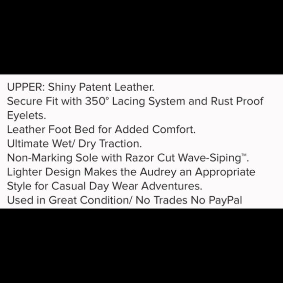 Black Patent Audrey Sperry - Picture 4 of 4